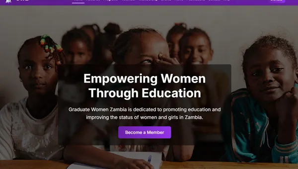 Graduate Women Zambia Website