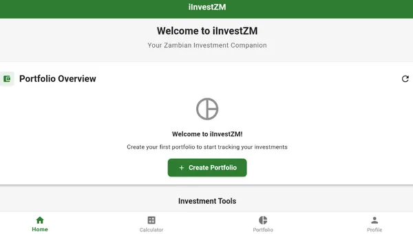 iInvestZM - Portfolio Tracking Made Easy