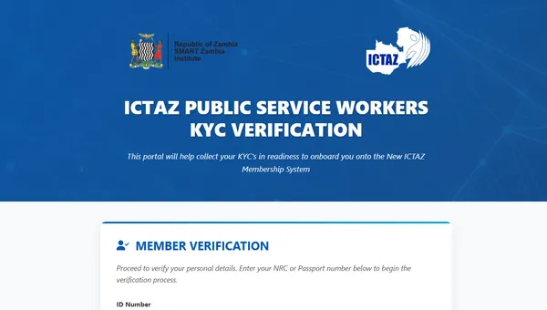 ICTAZ KYC Verification Portal